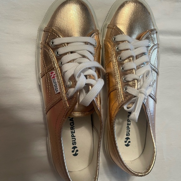 Super GA ,Women's Rose Gold Sneakers - Picture 10 of 11